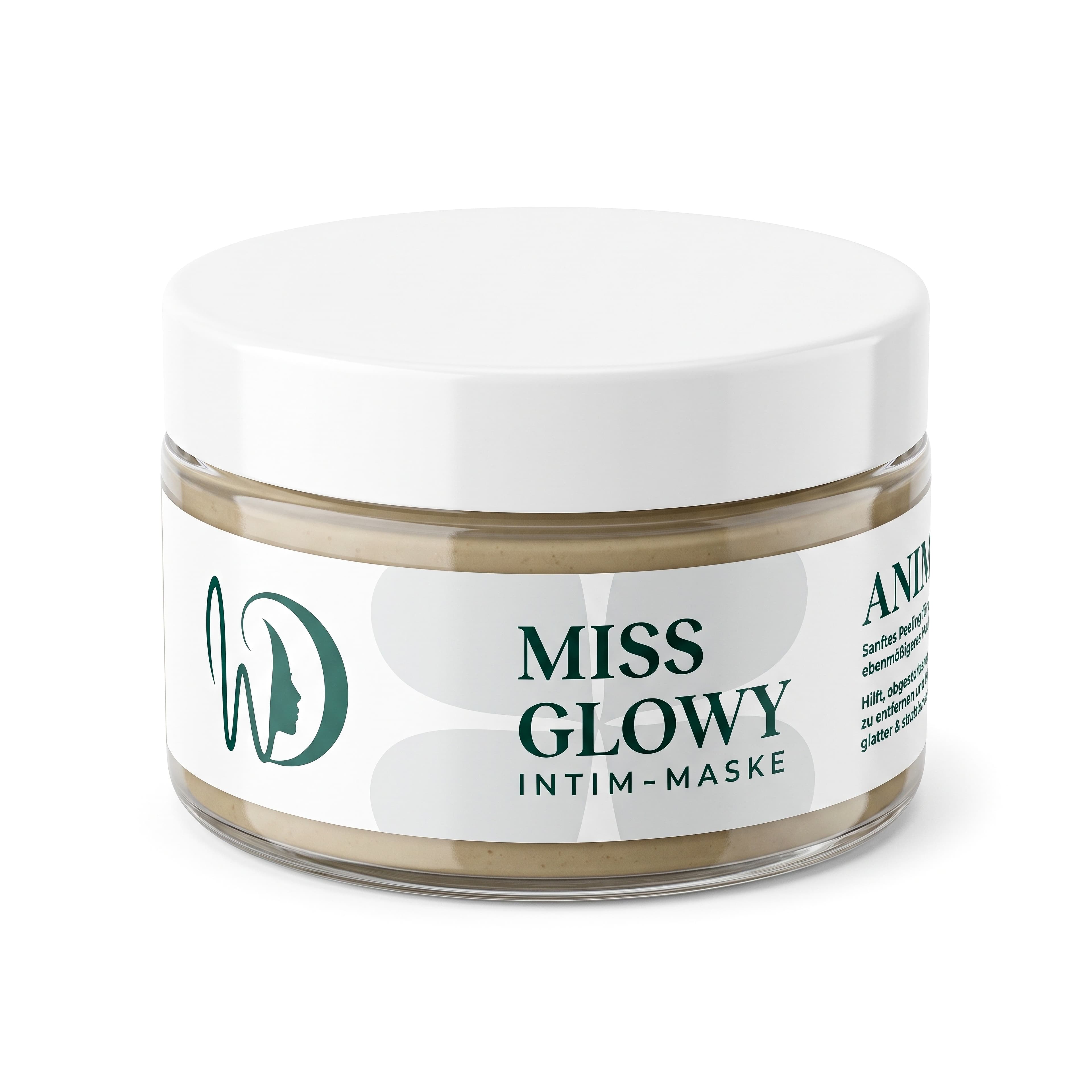 Miss Glowy – Sanfte Intim-Peeling-Maske Miniatur 2
